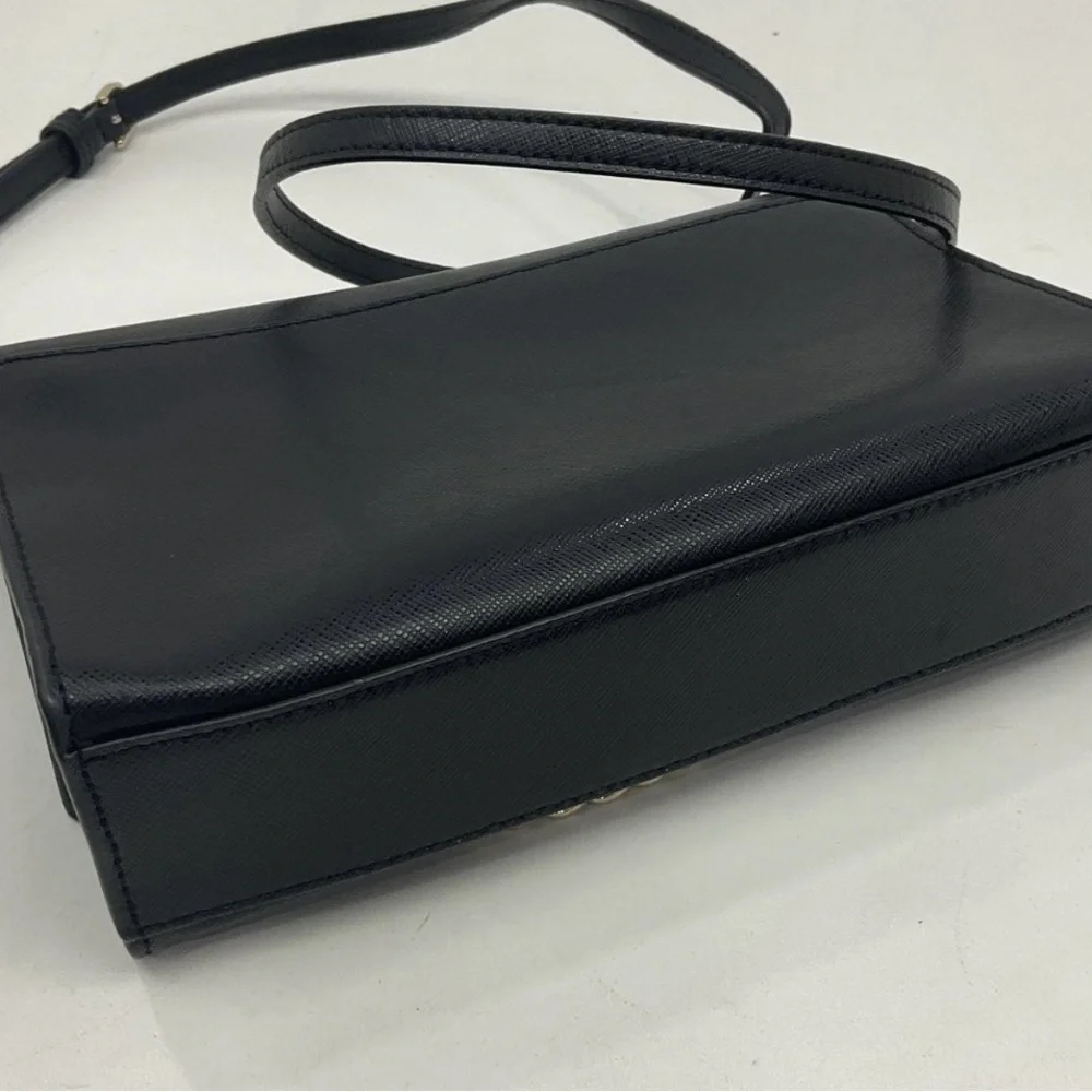 Kate Spade Black Crossbody Silver as Chain Accent - Picture 3 of 9